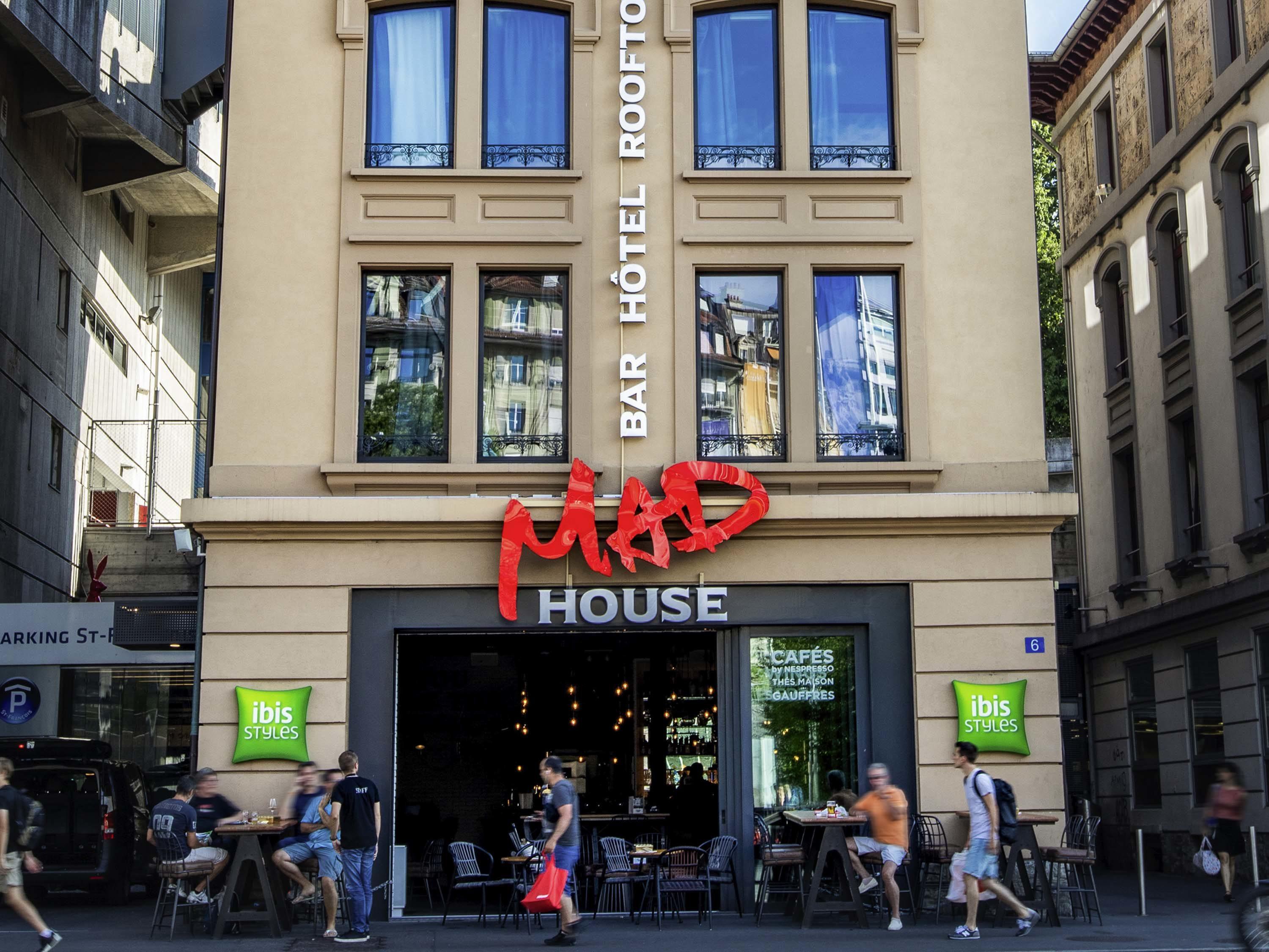 Ibis Styles Lausanne Center Madhouse Екстер'єр фото